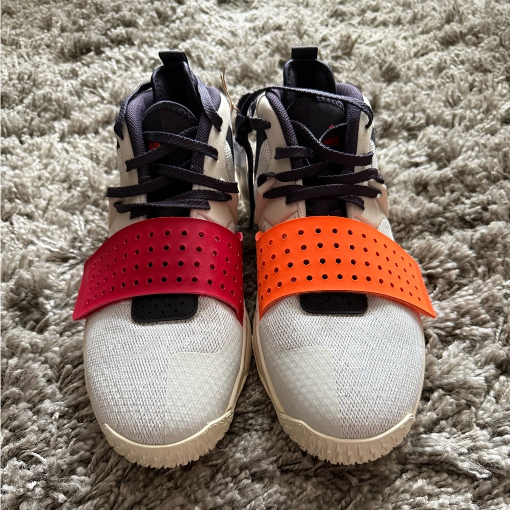 Adidas Damian Lillard 8 Extply Red and Orange Men's Basketball Shoes - Size 12